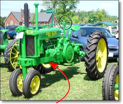 The John Deere Unstyled G, photo by Bruce Meyer