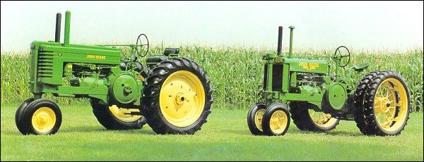 Two Model G Tractors
