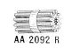 Part # AA2092R - the paper oil filter