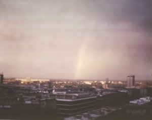 Rainbow Over Warsaw Center